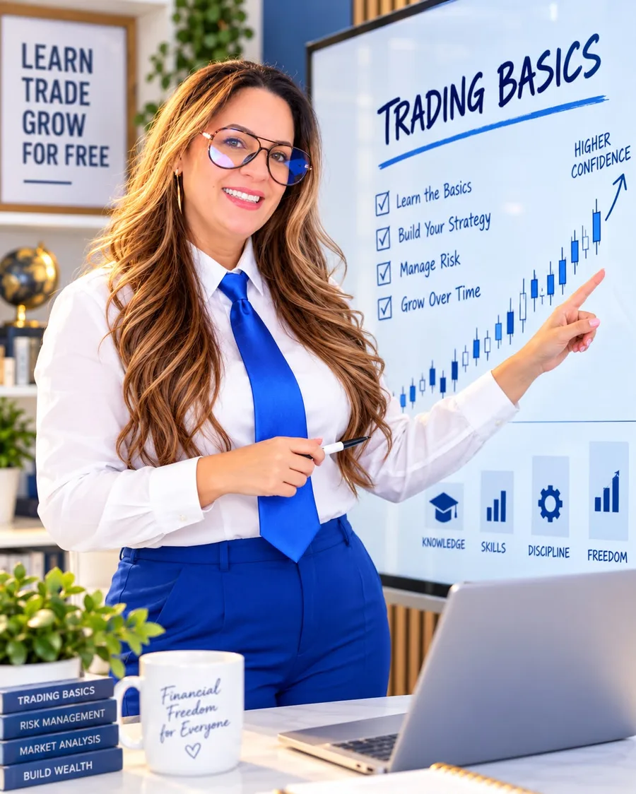 Yune enseñando los fundamentos del trading